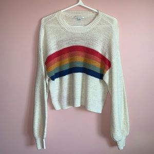 2/$20 Rainbow Knit Sweater